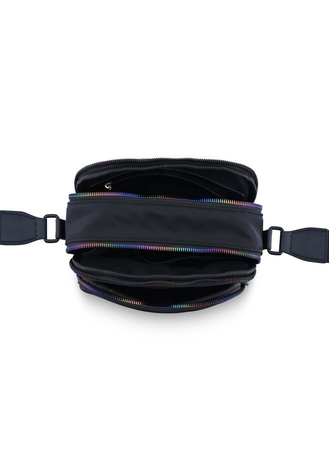 Fastrack Black Casual Sling Bag for Girls - Image 5